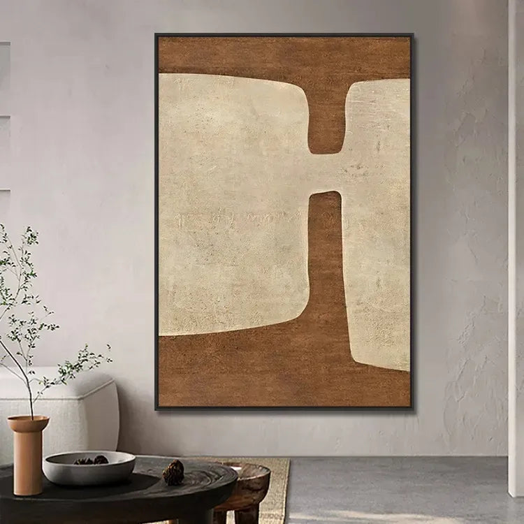 Décoration murale : peinture à l'huile moderne RELA