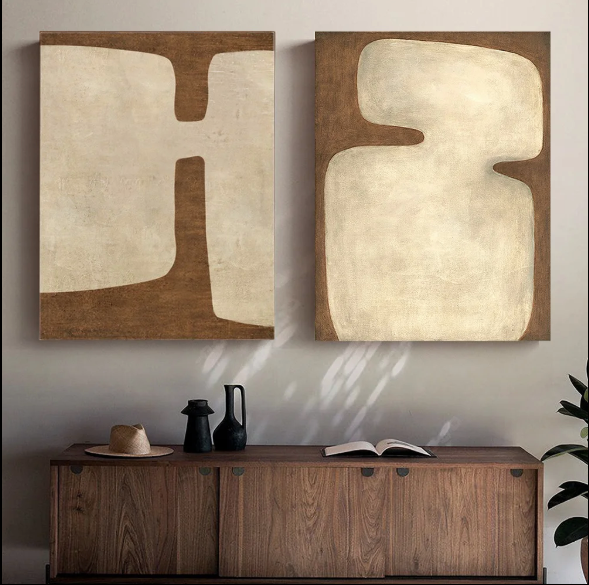 Décoration murale : peinture moderne SANA