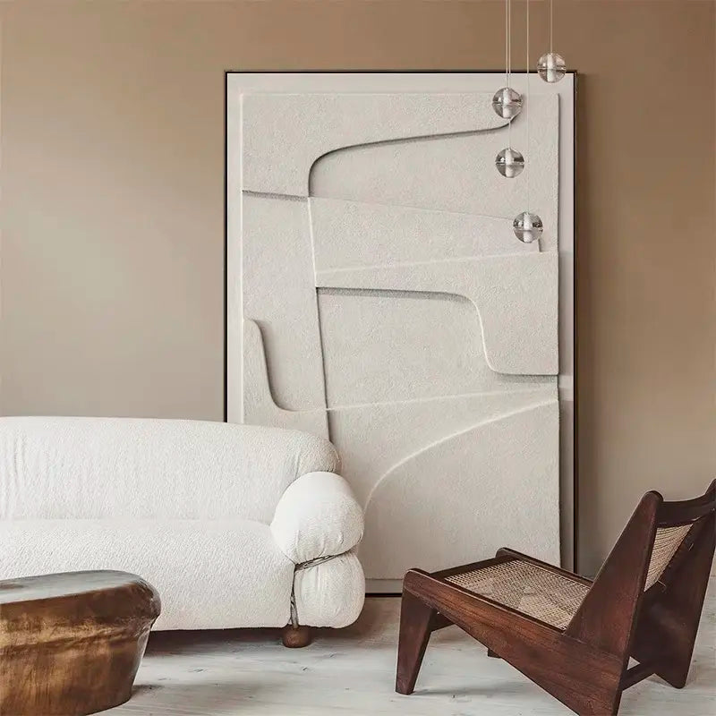 Décoration murale : peinture moderne LEA