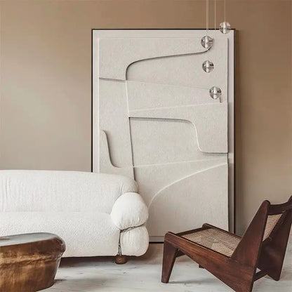 Décoration murale : peinture moderne LEA