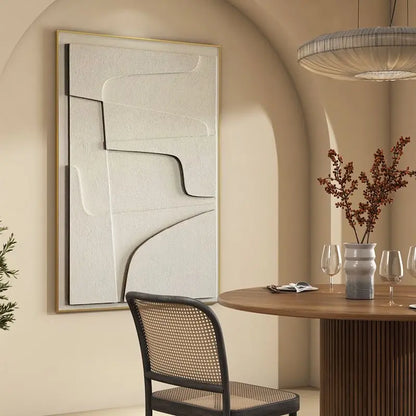 Décoration murale : peinture moderne LEA